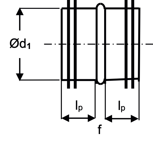 MGM-100 - Buisverbinder met afdichtingsrubber - Ø100mm